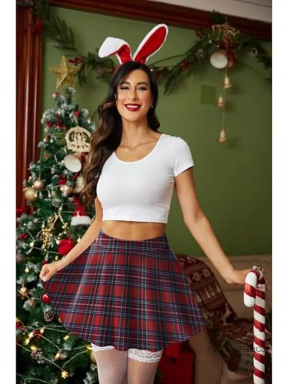 Zeagoo Womens Pleated A-Line Mini Skirt High Waist Stretch Club Party Skater